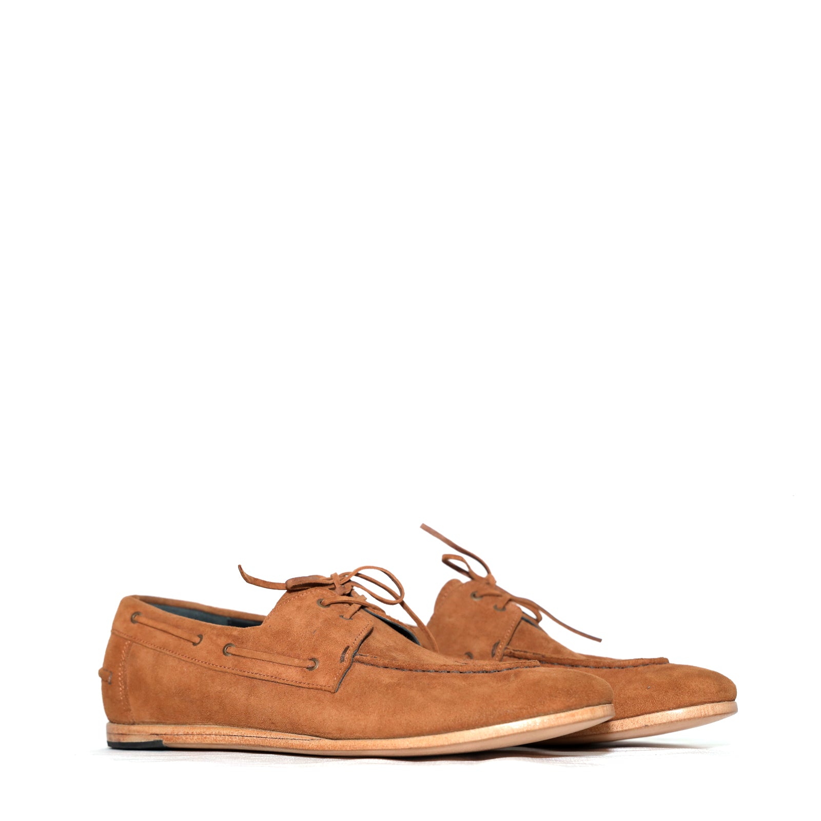 Cuero Ascent Savile Suede Loafers Brown