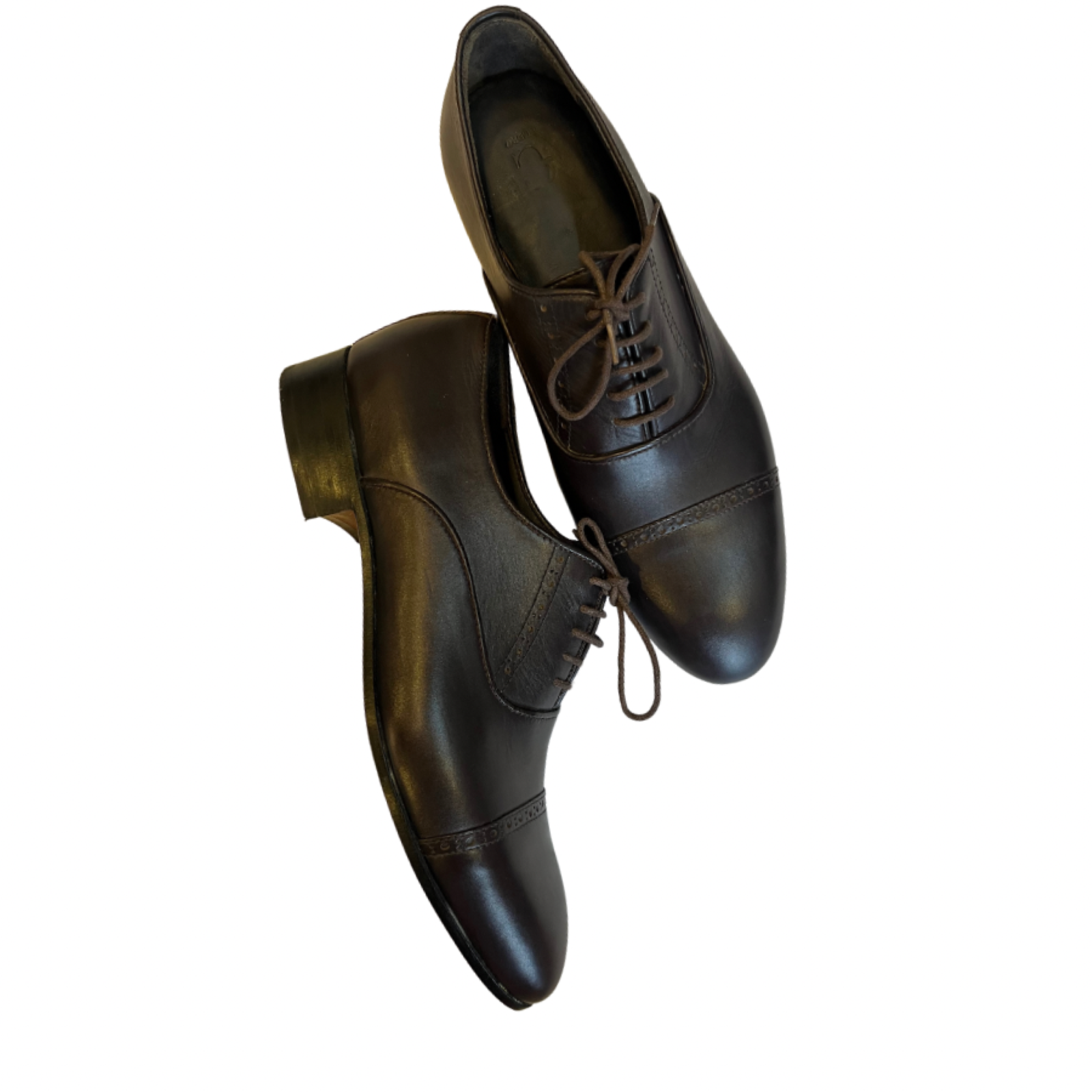 Cuero Atlas Oxfords Deep Brown
