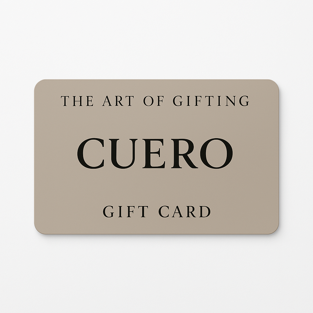 The Art of Gifting – Cuero Card