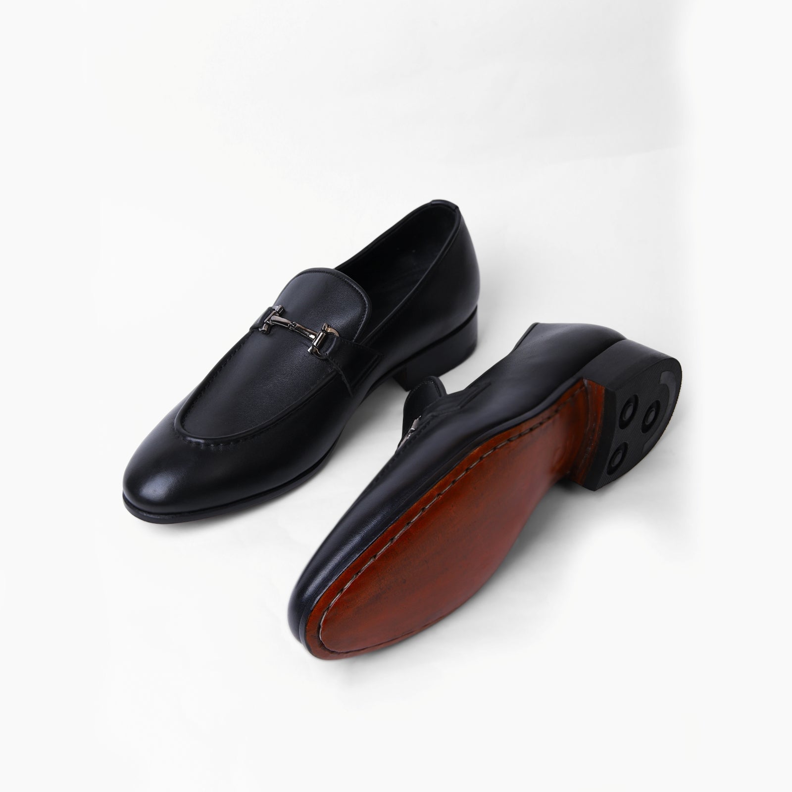 Cuero Obsidian Tommy Loafers