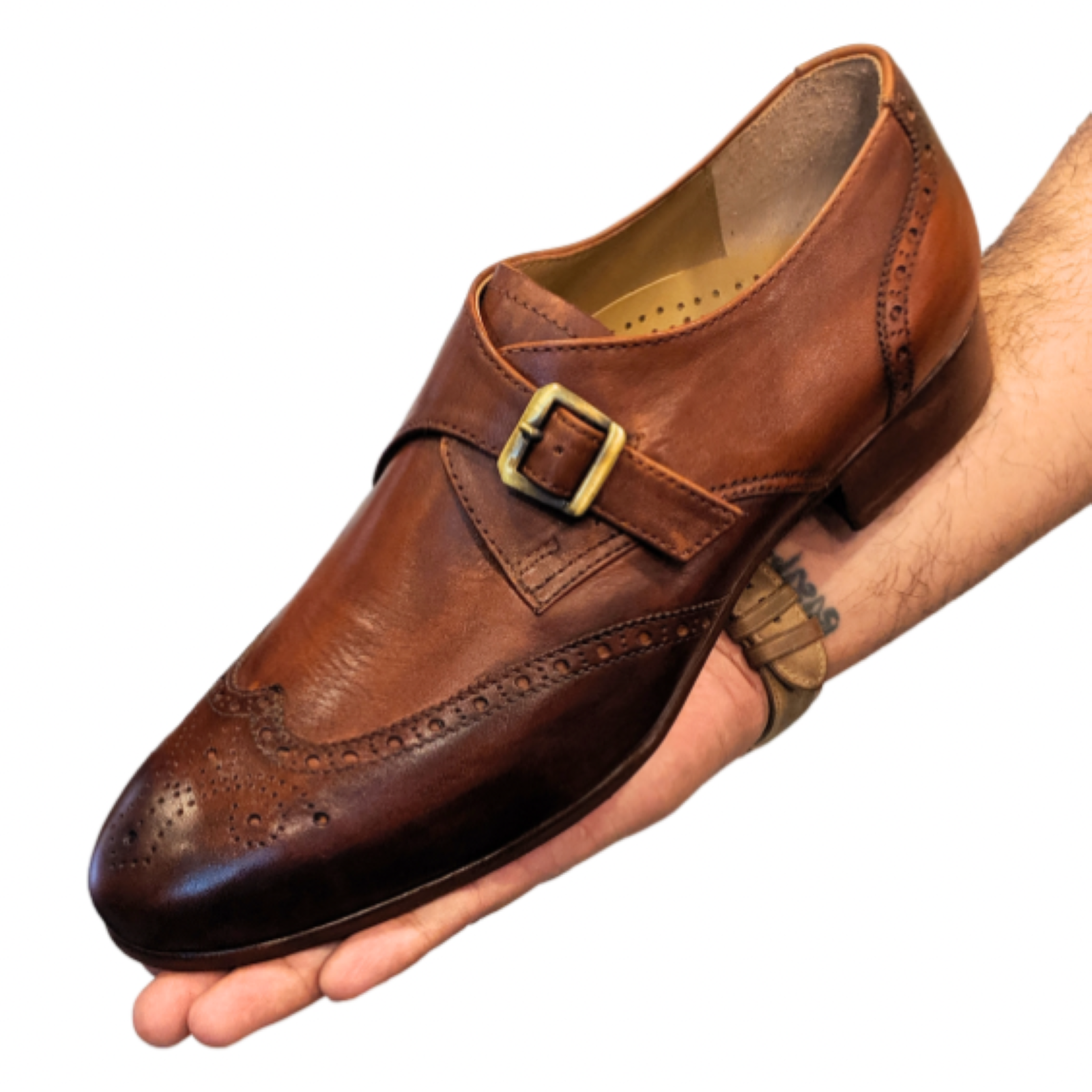 Cuero Remi Monks Patina