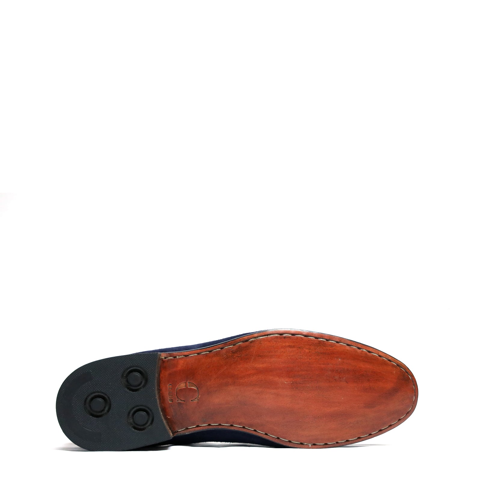 Cuero Ascent Kensington Suede Loafers Blue