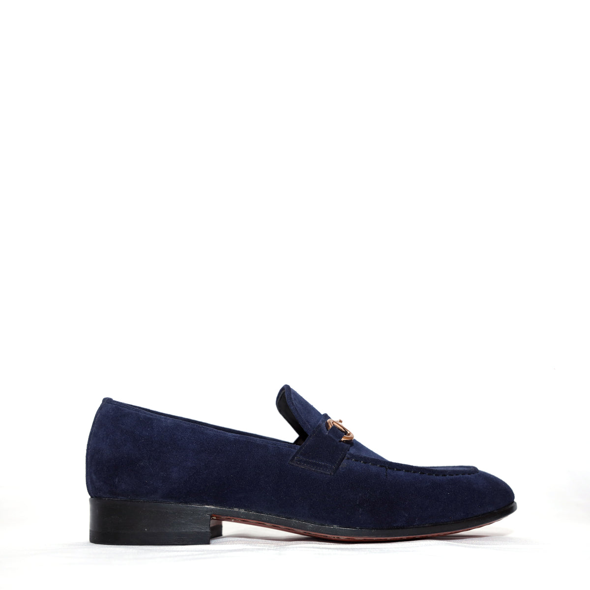 Cuero Ascent Kensington Suede Loafers Blue