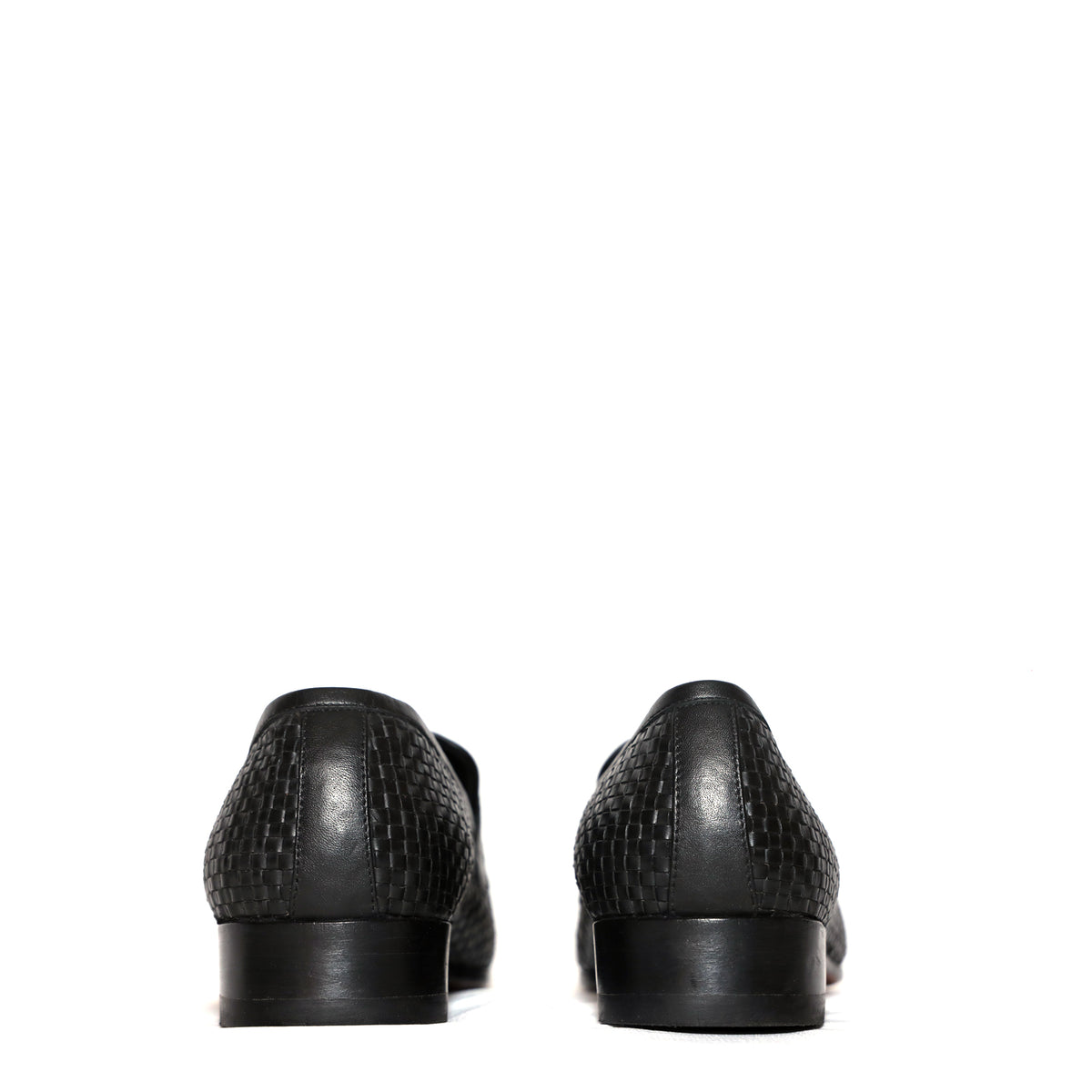 Cuero Ascent Hudson Weaved Loafers Black