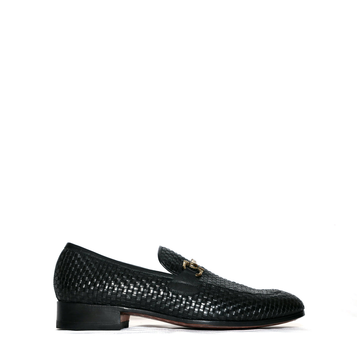 Cuero Ascent Hudson Weaved Loafers Black