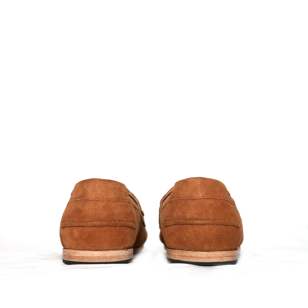 Cuero Ascent Savile Suede Loafers Brown