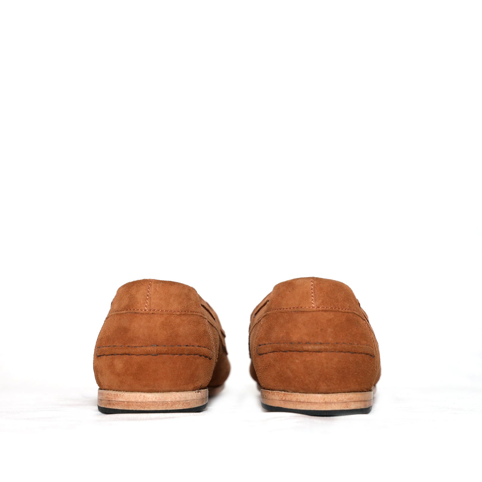 Cuero Ascent Savile Suede Loafers Brown