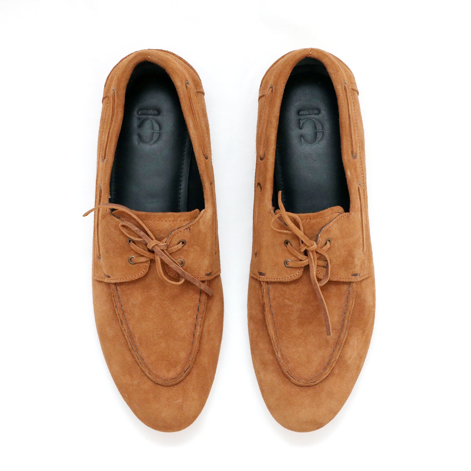 Ascent Savile Suede Loafers Brown