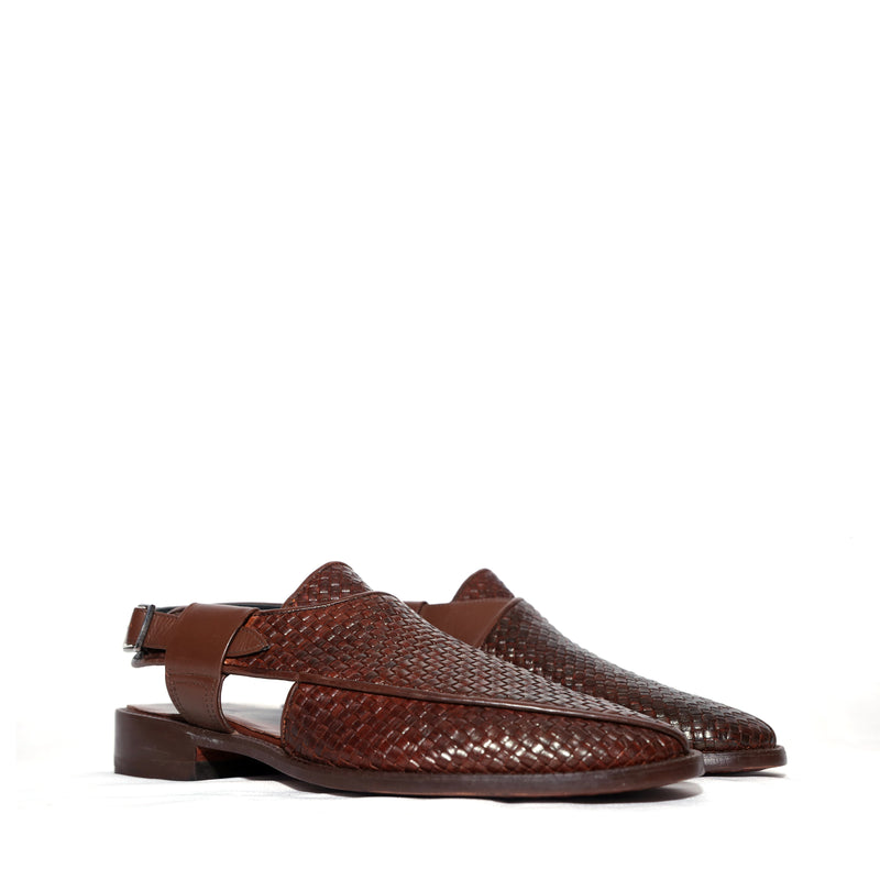 Cuero Ascent Peshawari Sandals Brown