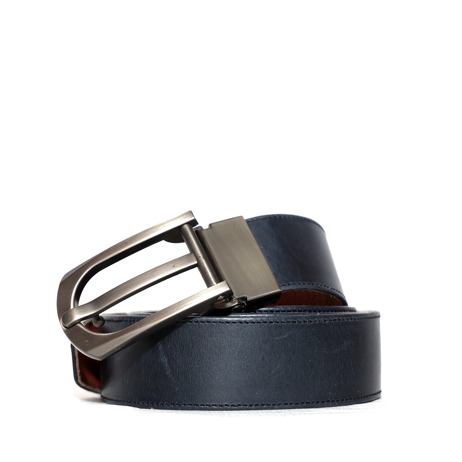 Cuero Ascent Executive Belt Blue