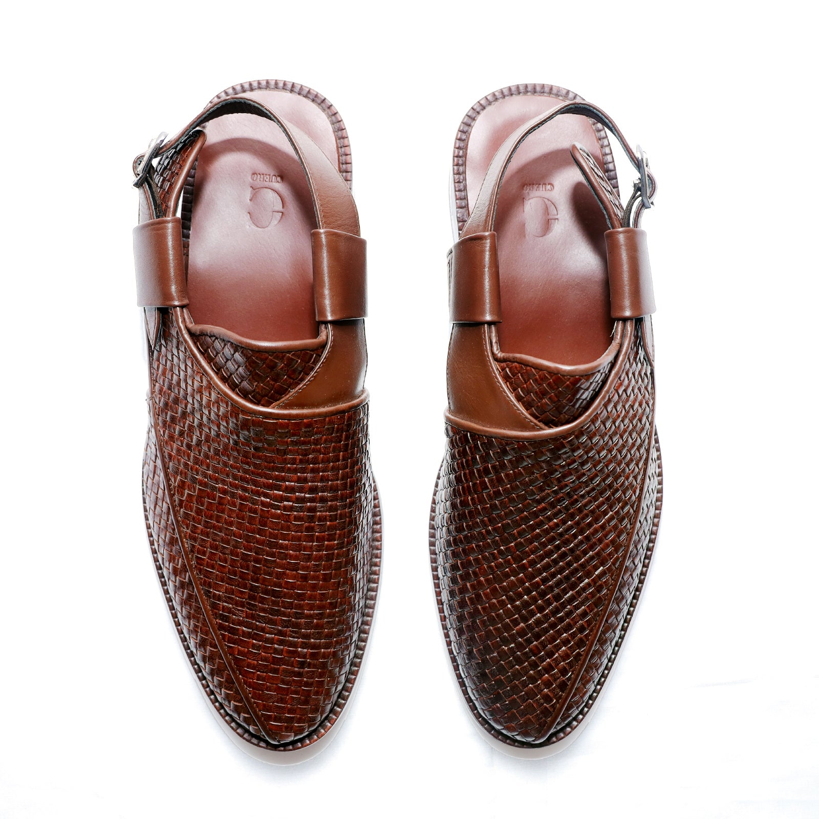 Cuero Ascent Peshawari Sandals Brown
