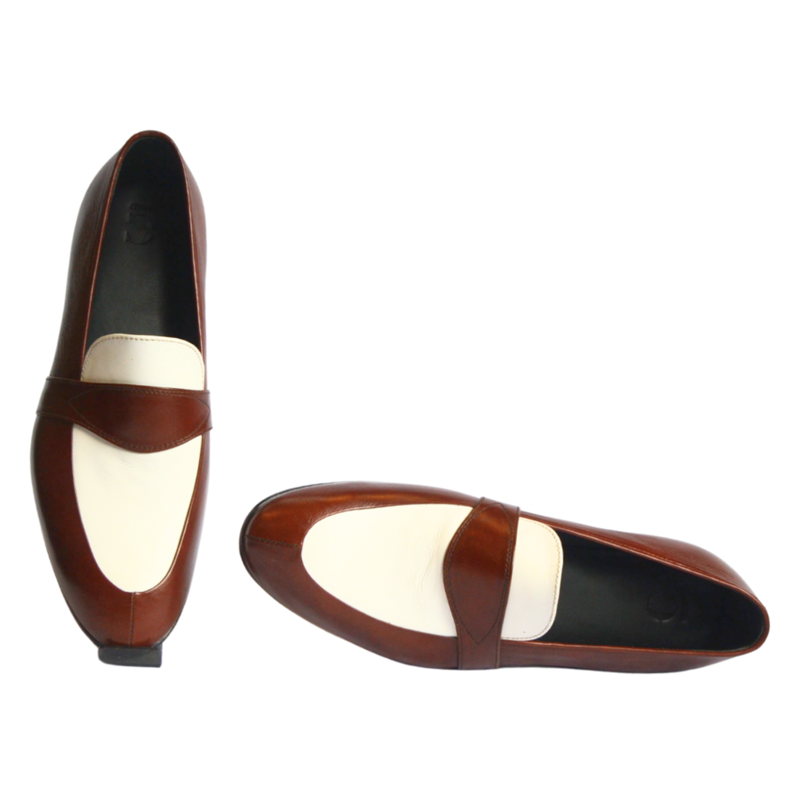 Cuero Cameron Two-Toned Loafers