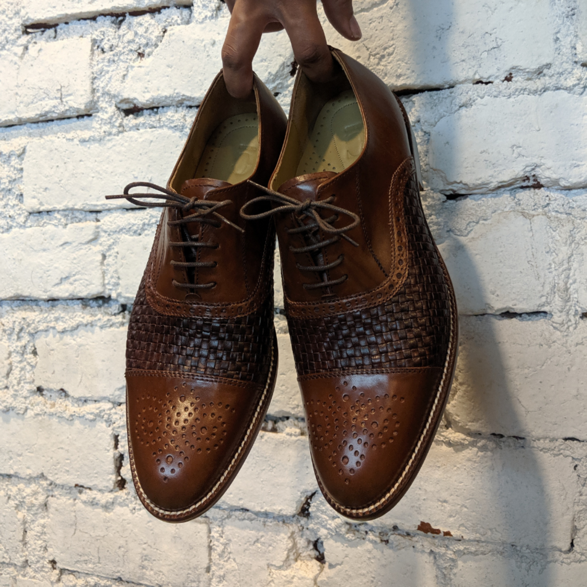 Cuero Carlo Oxfords Brown