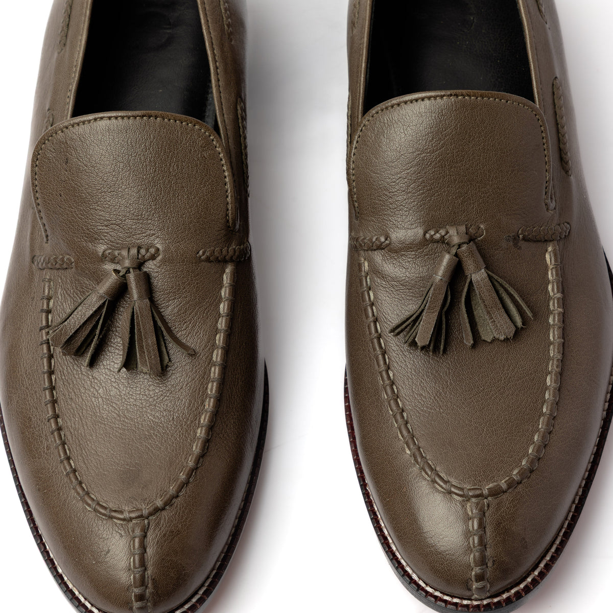 Cuero Kangaroo Loafers Grey