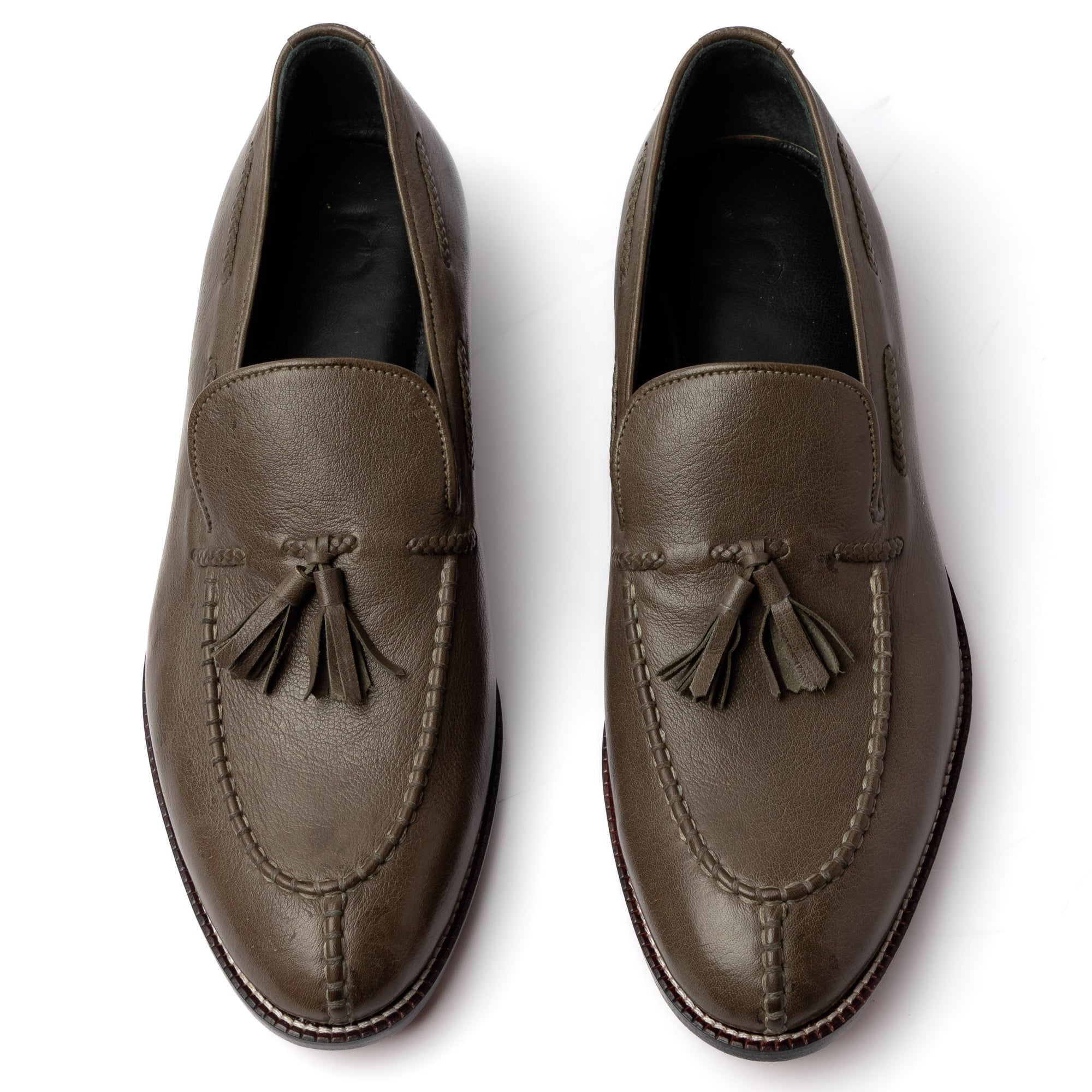 Cuero Kangaroo Loafers Grey