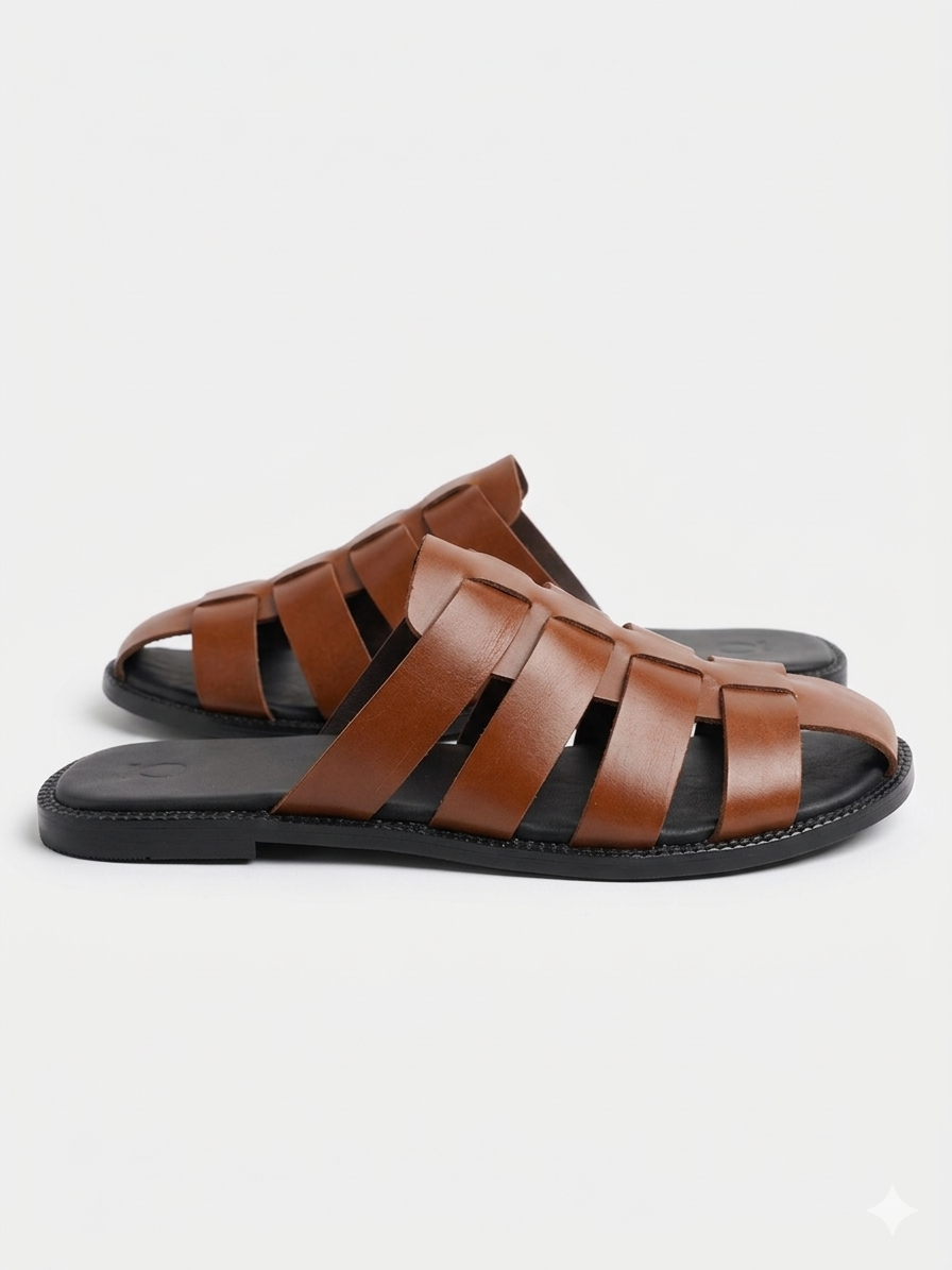 Cuero Meridian Signature Woven Sliders