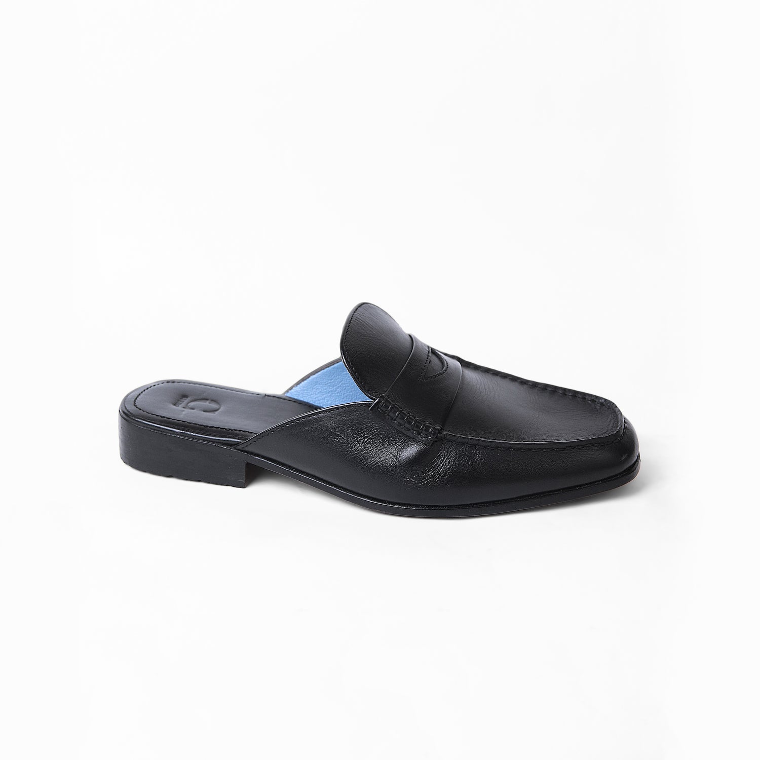 Cuero Obsidian Harper Mules