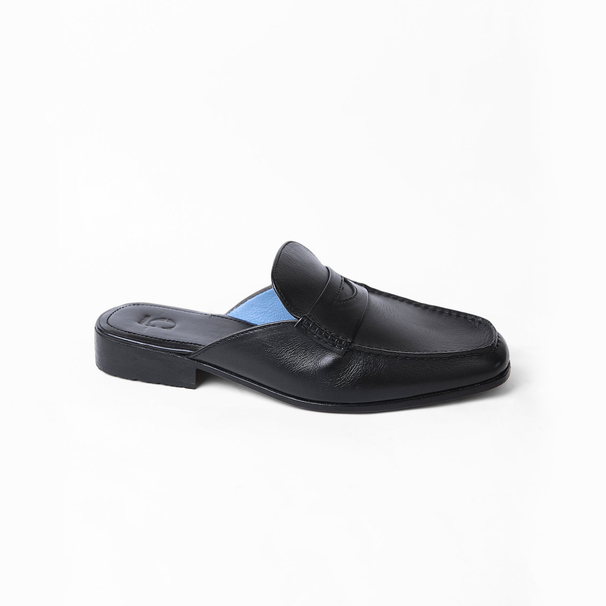 Cuero Obsidian Harper Mules