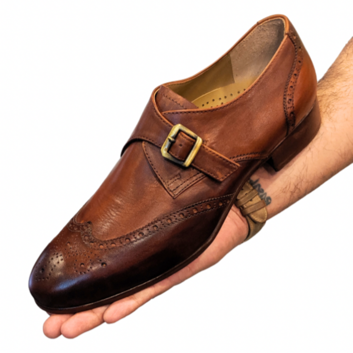 Cuero Remi Monks Patina