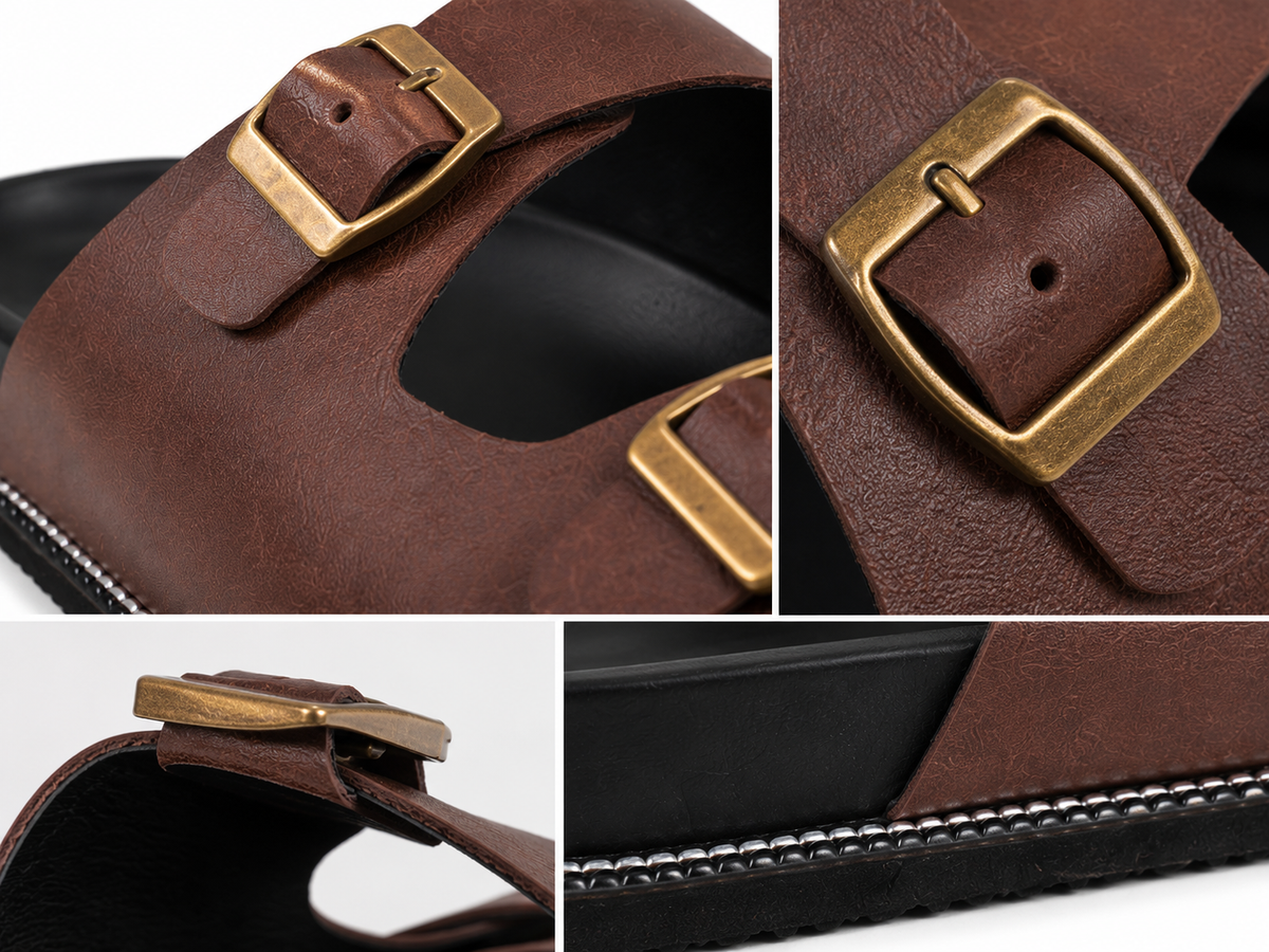 Cuero Meridian Pallazo Sliders