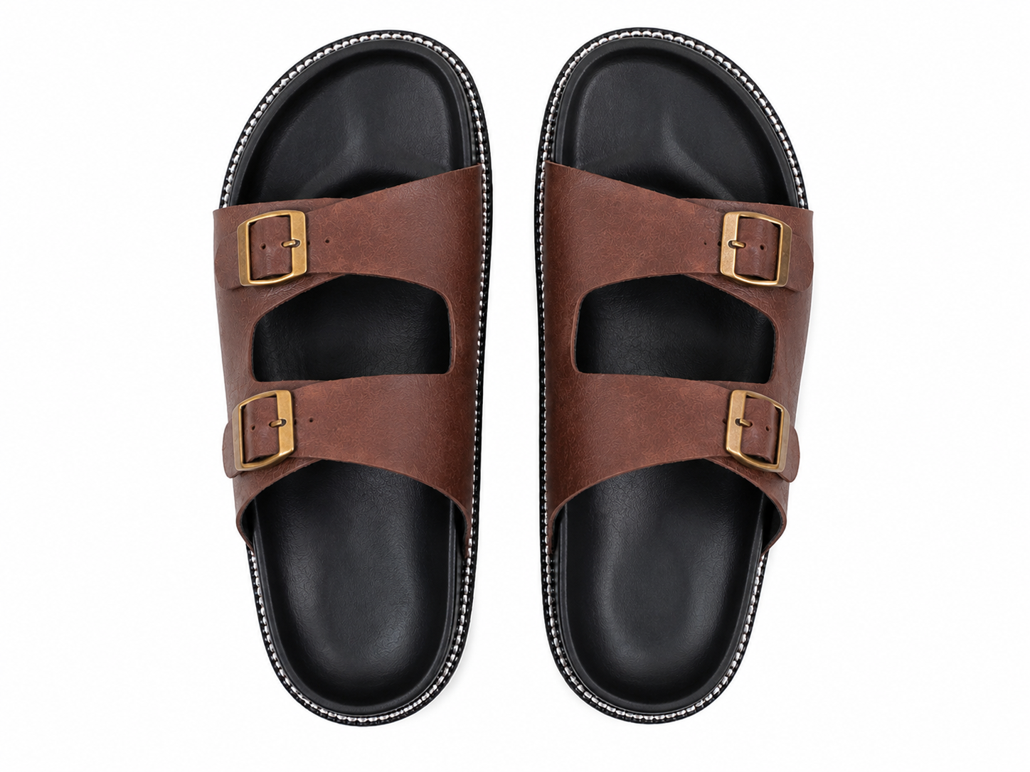Cuero Meridian Pallazo Sliders